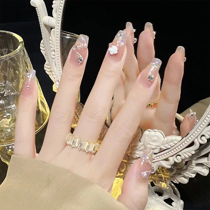 Artificial nails with elegant heart design Kalsten