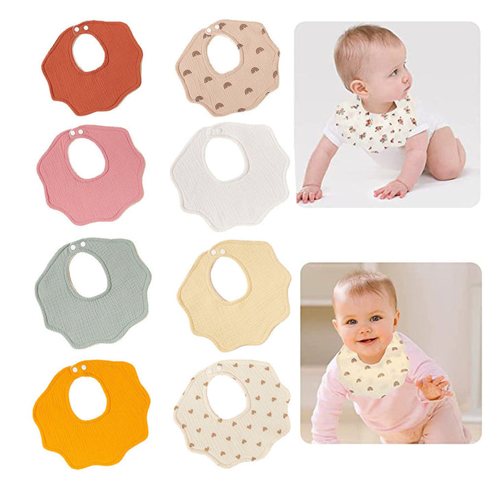 Soft Muslin Baby Feeding Bib kalsten