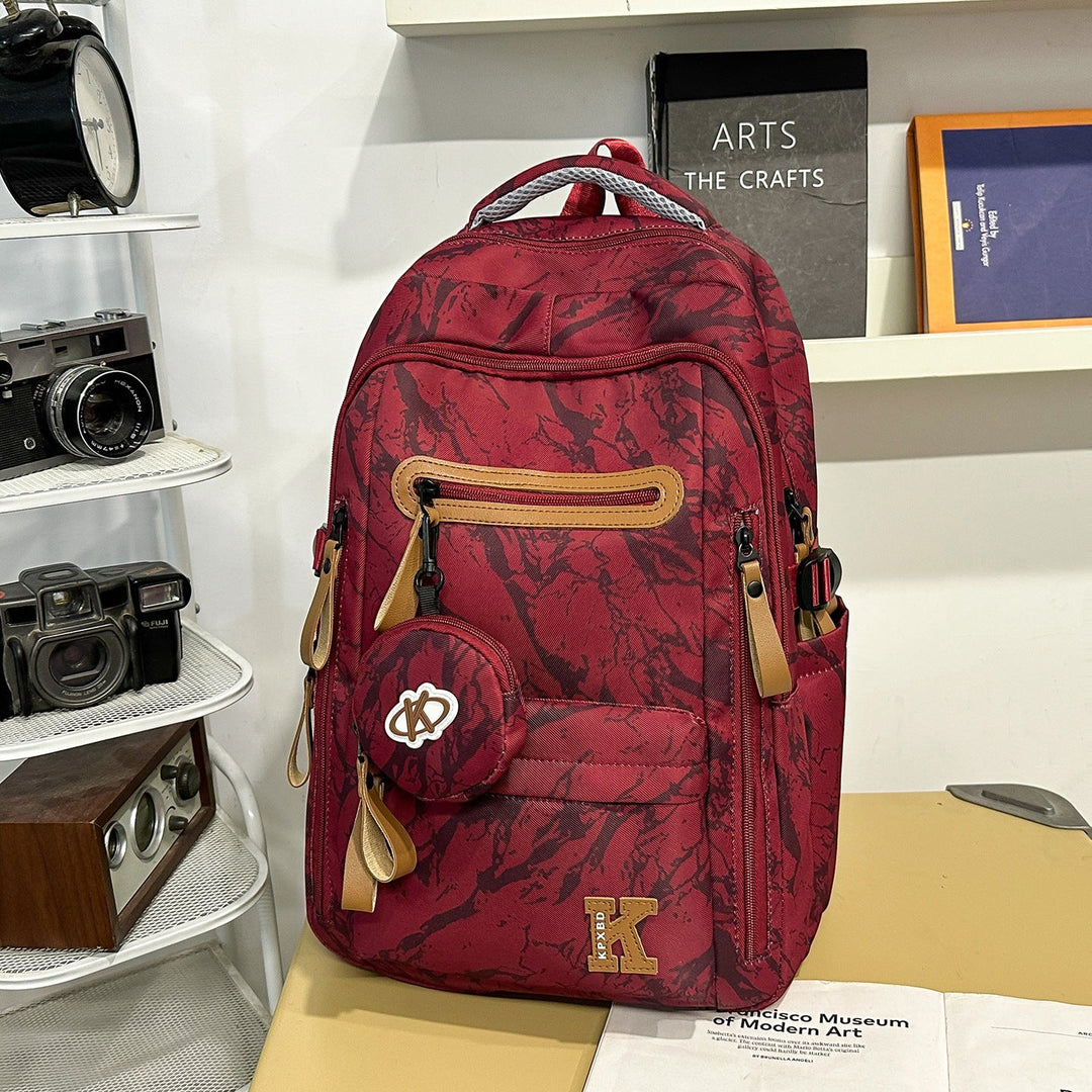 Marble Designed Multi-Functional Backpack Kalsten