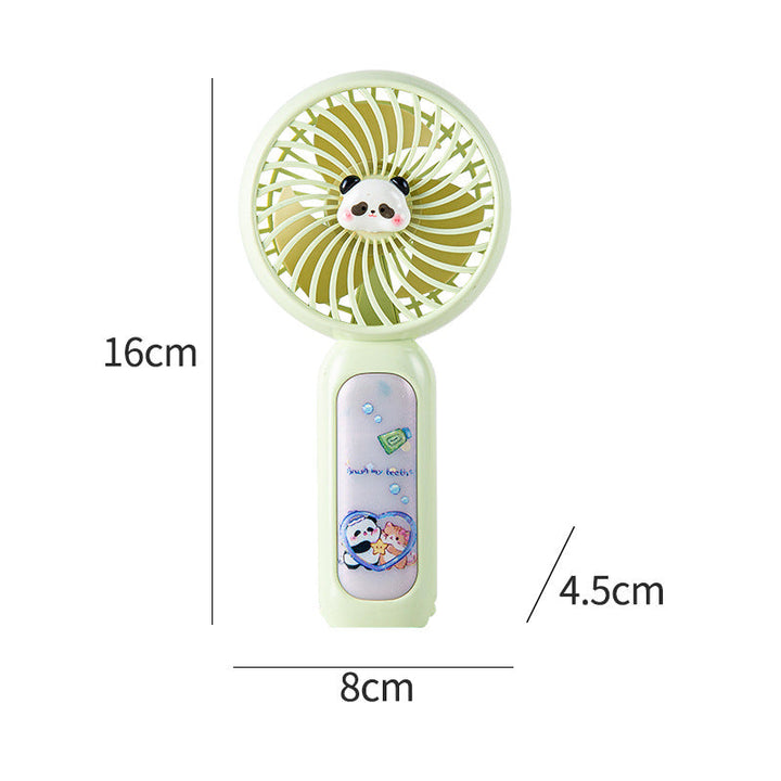 Women's Portable Hand Fan with Cute Panda Design Kalsten