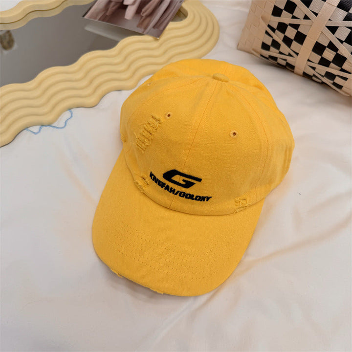 Men's Distressed Casual Baseball Cap Kalsten
