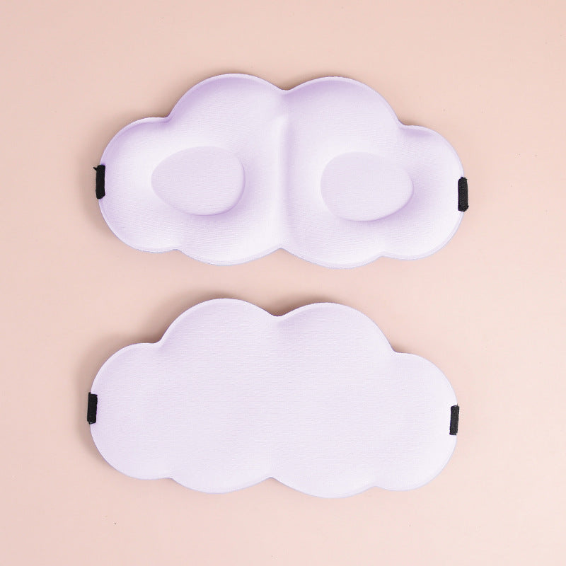 Women's cute cloud sleep mask made of memory foam with ergonomic padding and adjustable elastic band Kalsten