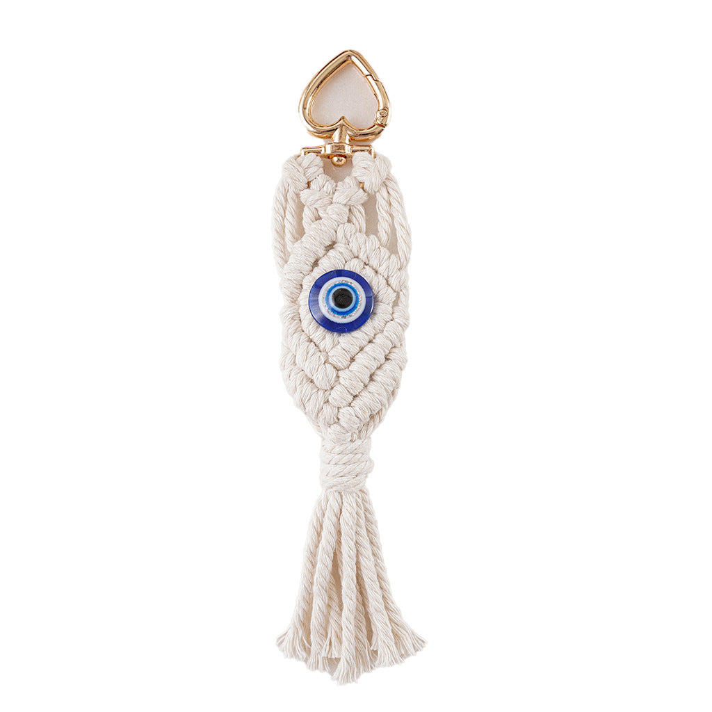 Decorative Macrame Keychain Holder Acalora
