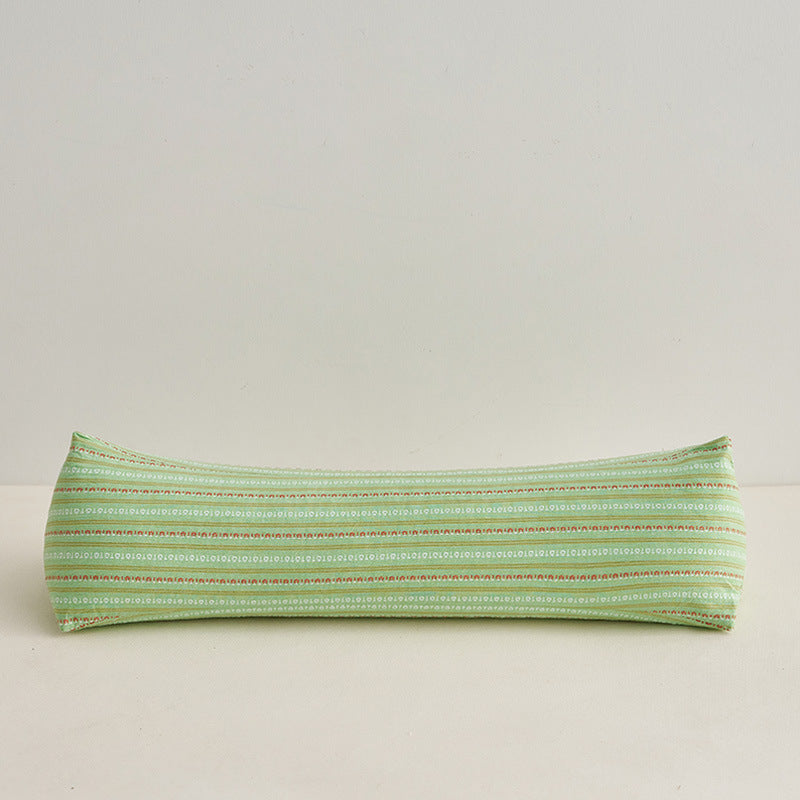 Ergonomic neck roll with stylish striped pattern Kalsten