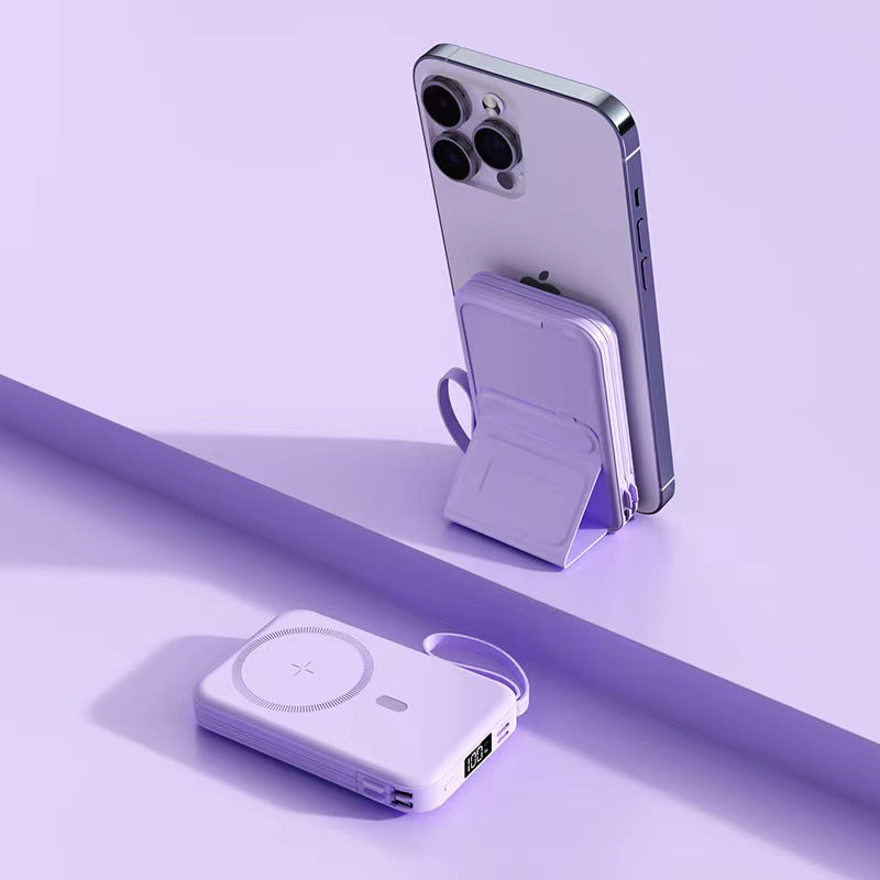 Portable power bank with magnetic mount and fast charging function Kalsten