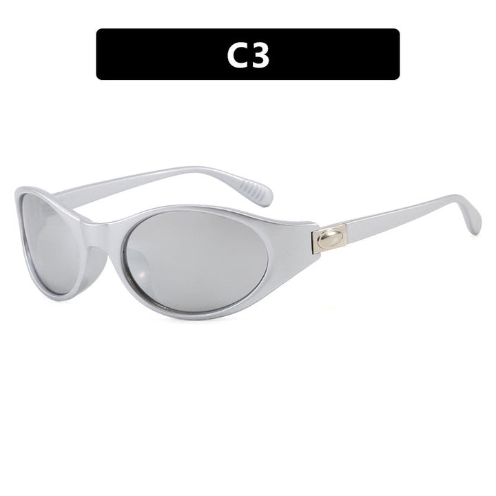 Ladies stylish sunglasses in elegant oval design with protective UV filter Kalsten