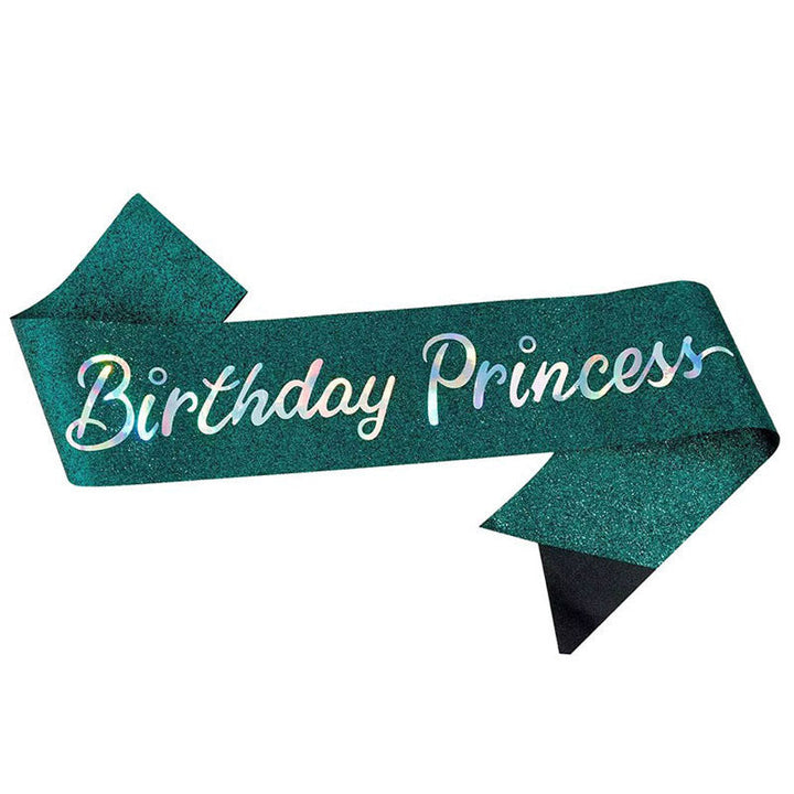 Women's Glittering Birthday Sash Kalsten