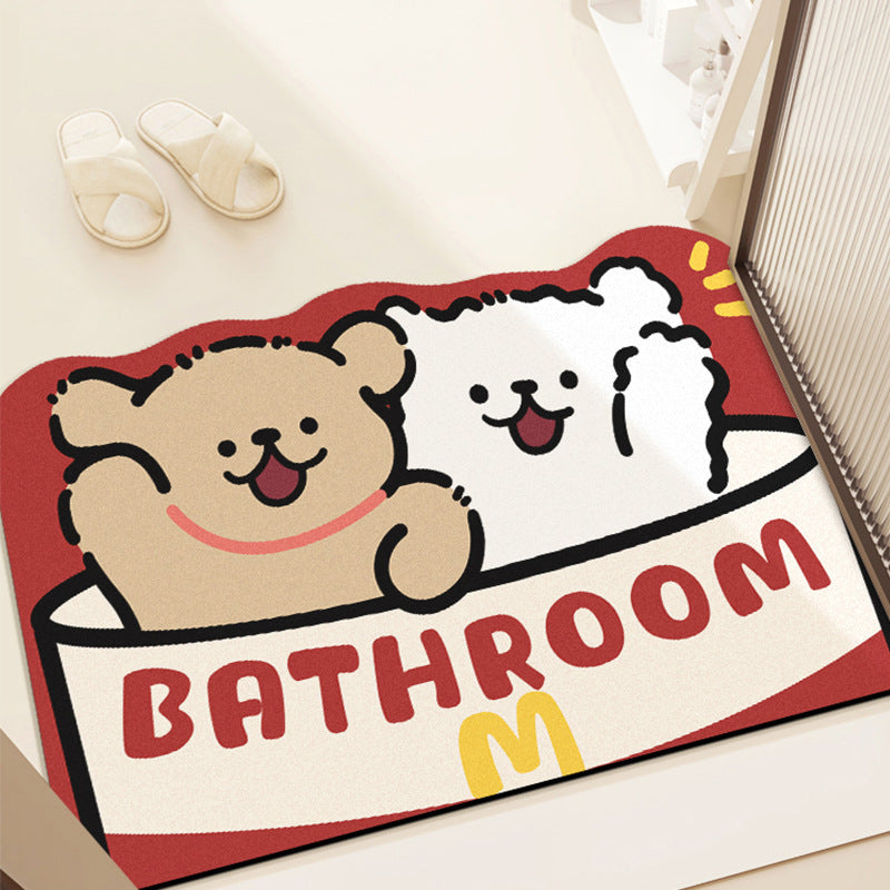 Cartoon Bath Mat Kalsten