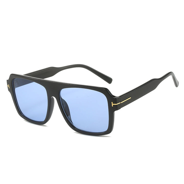 Women's square sunglasses with stylish, transparent frame Kalsten