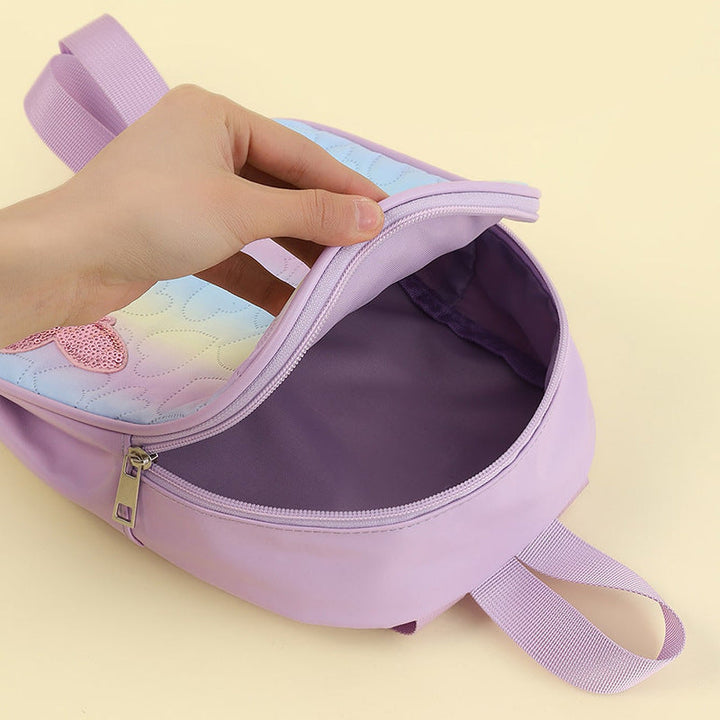 Mini backpack with heart pattern Kalsten