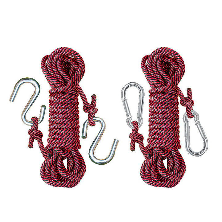 High-load abseiling rope with carabiner hook Kalsten