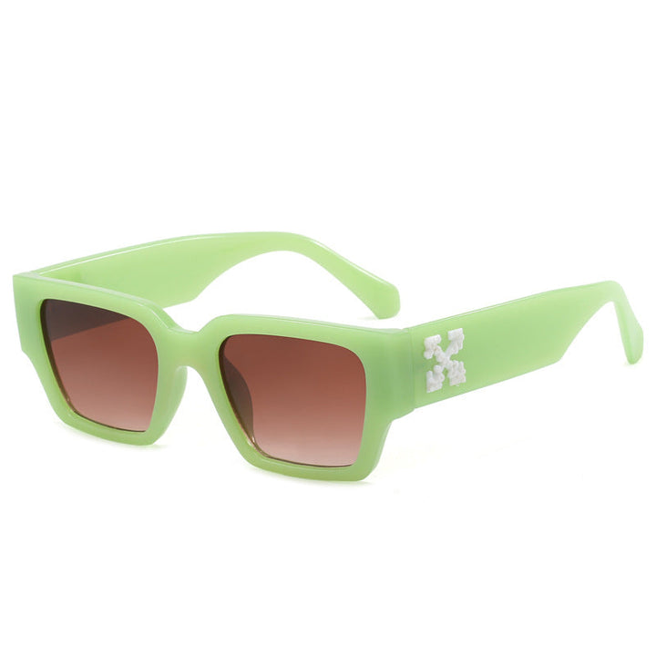 Women stylish oversized sunglasses with unique design Kalsten