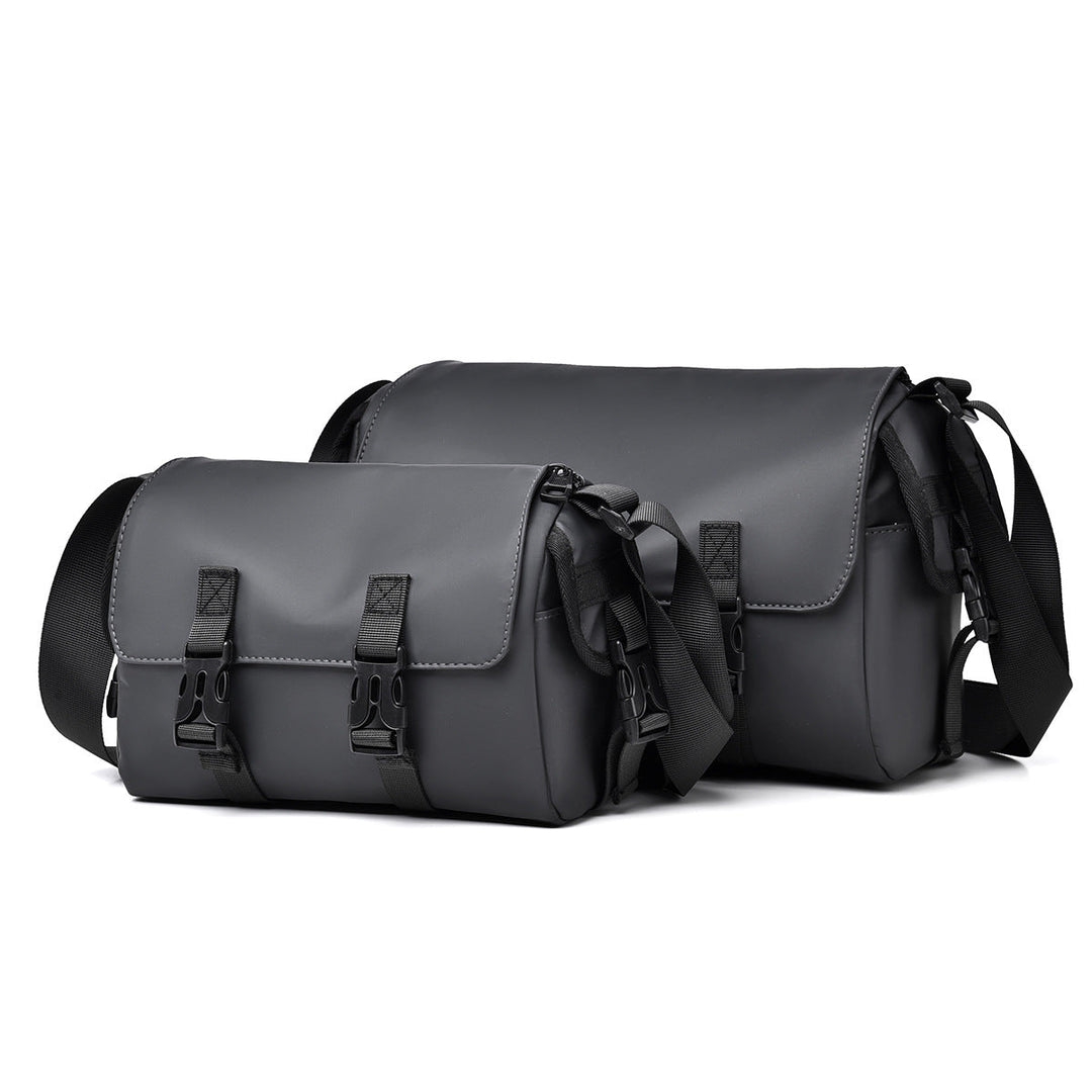 Modular Messenger Bag with Water-Repellent Material and Adjustable Shoulder Strap Kalsten