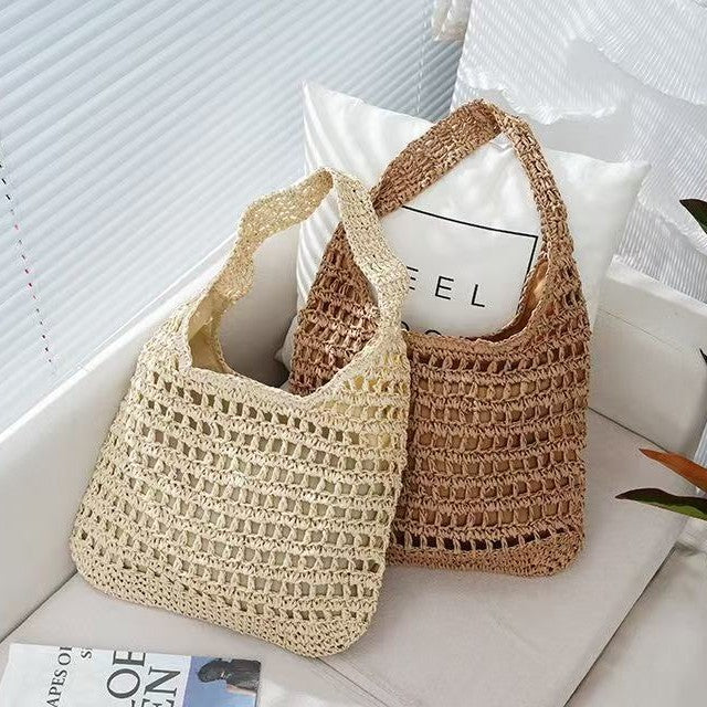 Handcrafted mesh tote bag Kalsten