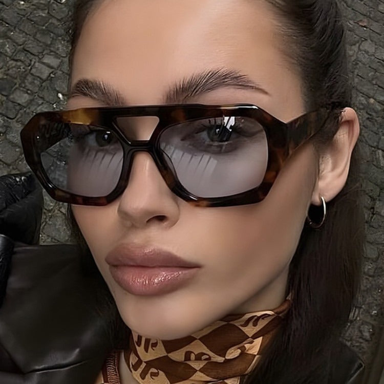 Women's fashionable sunglasses in exclusive octagon design Kalsten