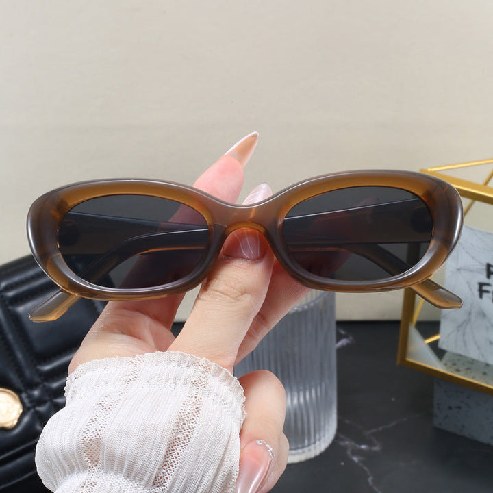 Women's fashionable sunglasses with oval design and UV protection Kalsten