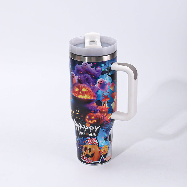 Women's Insulated Mug with Halloween Motif Kalsten