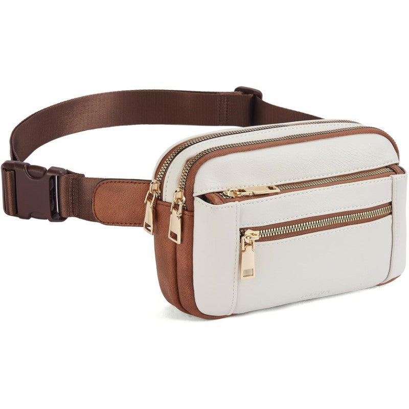 Elegant Leather Fanny Pack Kalsten