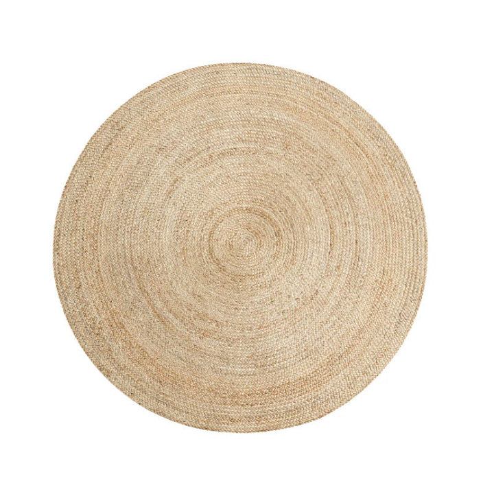 Natural Fiber Round Area Rug Kalsten