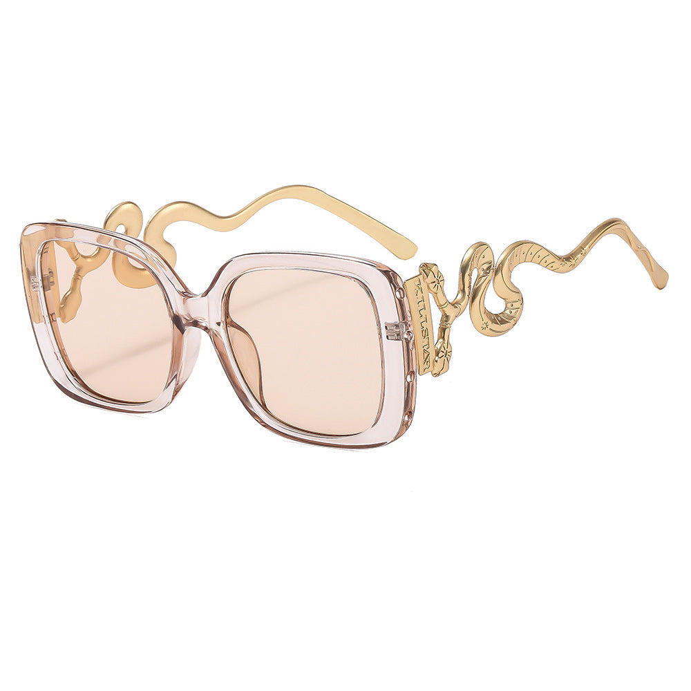 Women's extravagant designer sunglasses with luxurious snake frame Kalsten