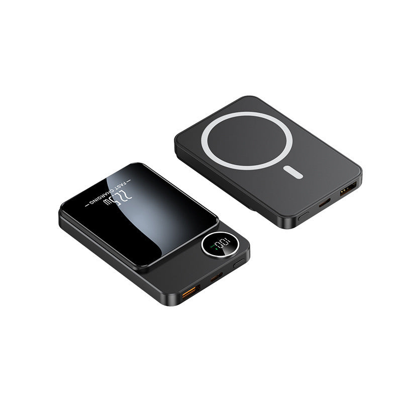 Slim Powerbank with wireless charging function and digital display Kalsten