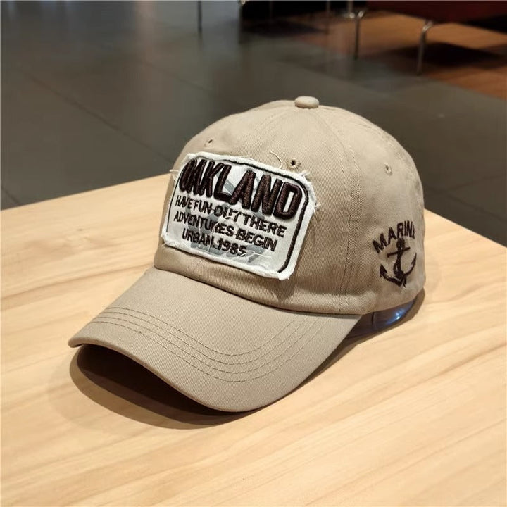 Women's Vintage-Inspired Embroidered Cap Kalsten