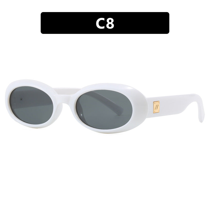 Ladies exclusive sunglasses in elegant oval design Kalsten