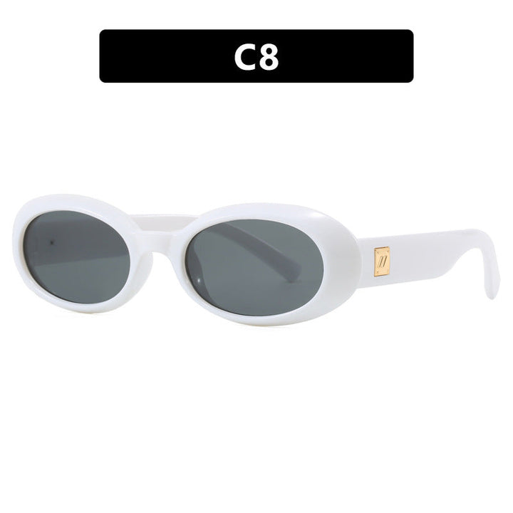 Ladies exclusive sunglasses in elegant oval design Kalsten