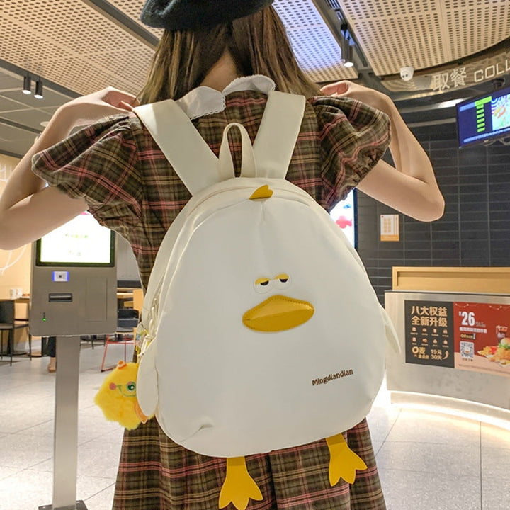 Cartoon Duck-Shaped School Backpack Kalsten