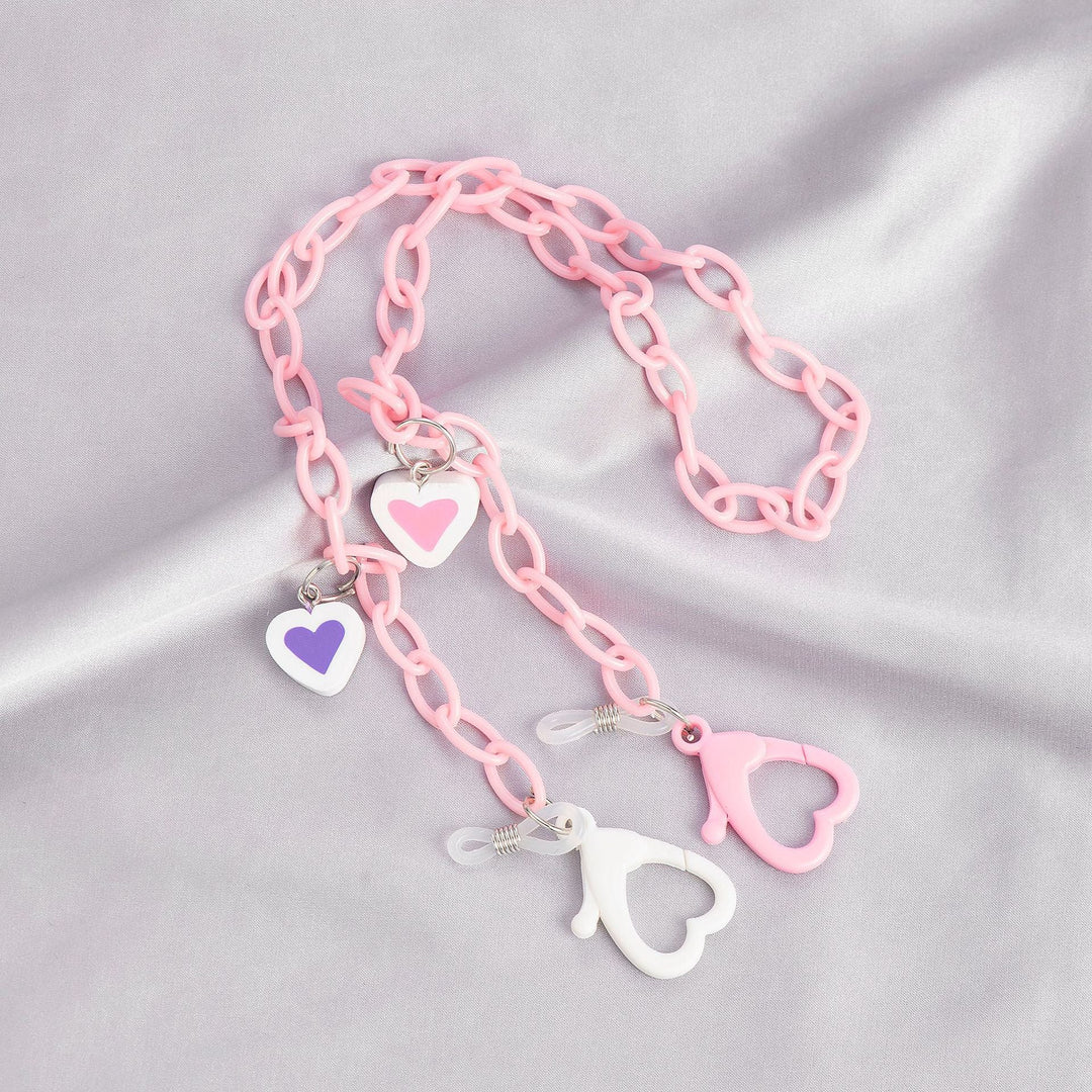Stylish Heart-Themed Eyewear Chain Kalsten