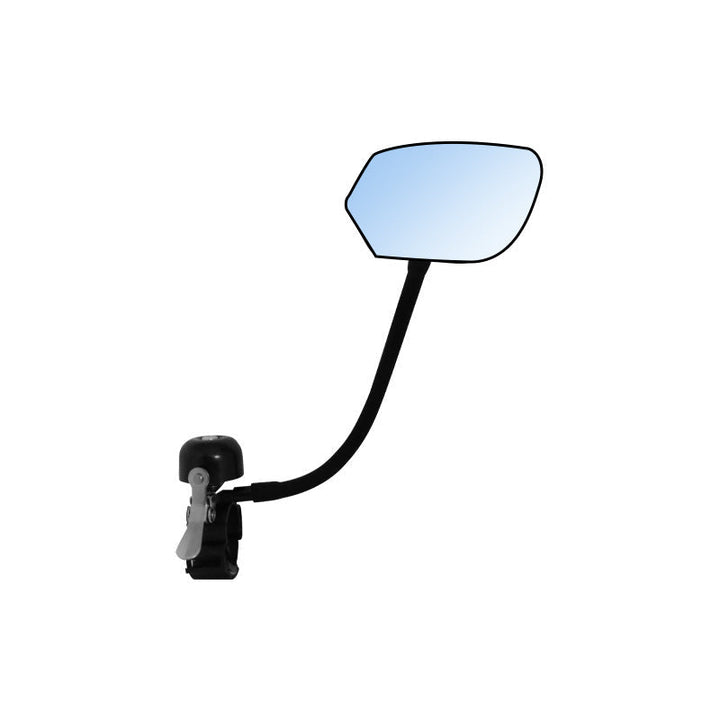 adjustable full-rotation handlebar rearview mirror with anti-glare convex glass Kalsten