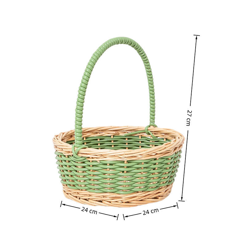 Decorative Woven Flower Basket Acalora
