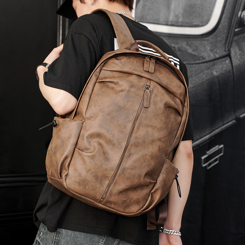 Elegant Backpack Made of Durable Faux Leather with Multifunctional Compartments Kalsten