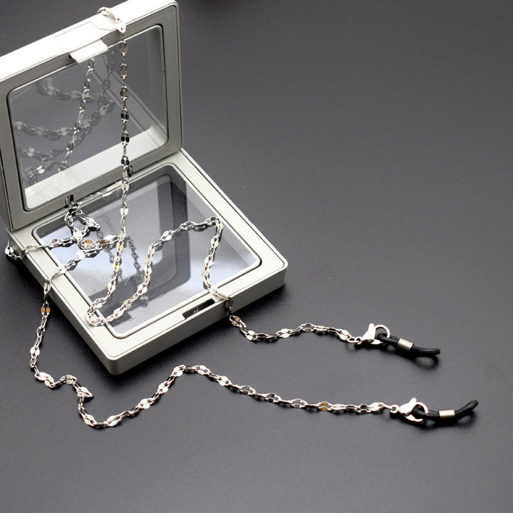 Stylish Silver Chains Eyewear Retainer Kalsten