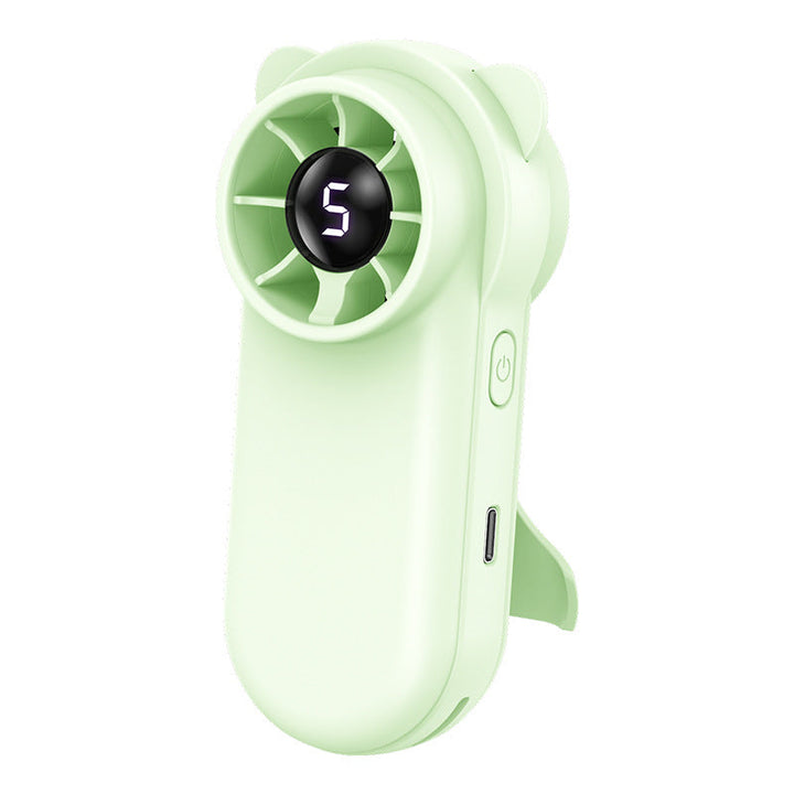 Unisex Portable Mini Fan with LED Display Kalsten