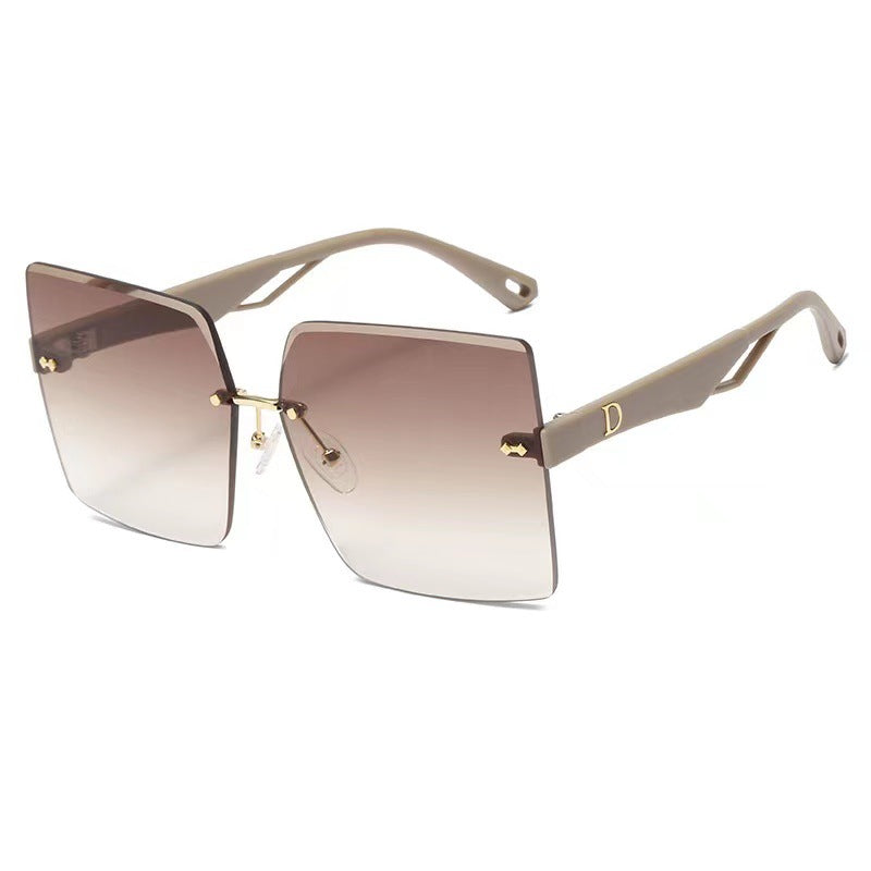 Women's fashionable square sunglasses with luxurious and elegant frame Kalsten
