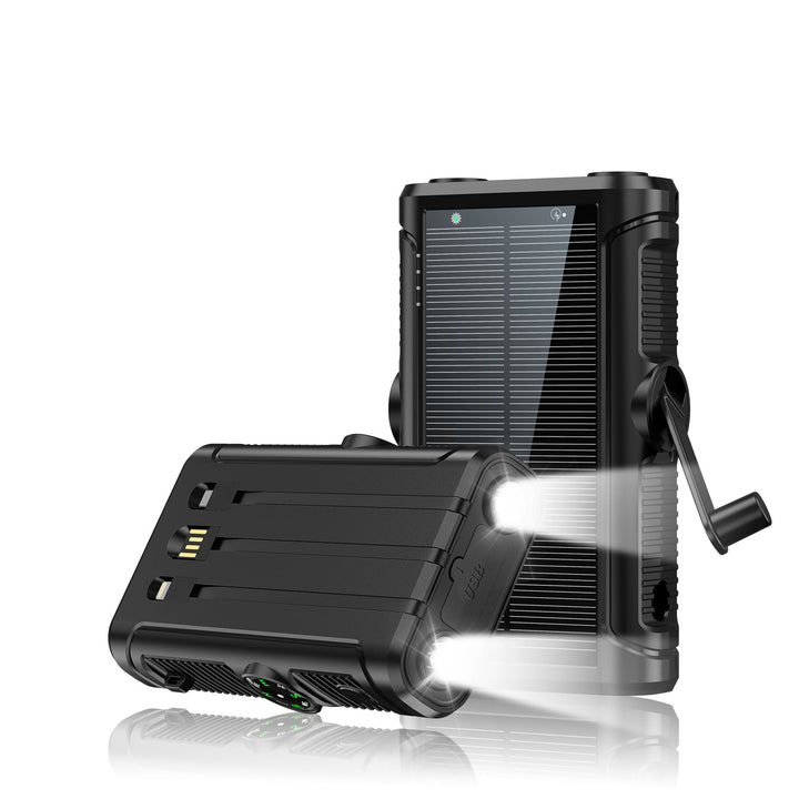 Multifunctional Solar Powerbank with Hand Crank Kalsten