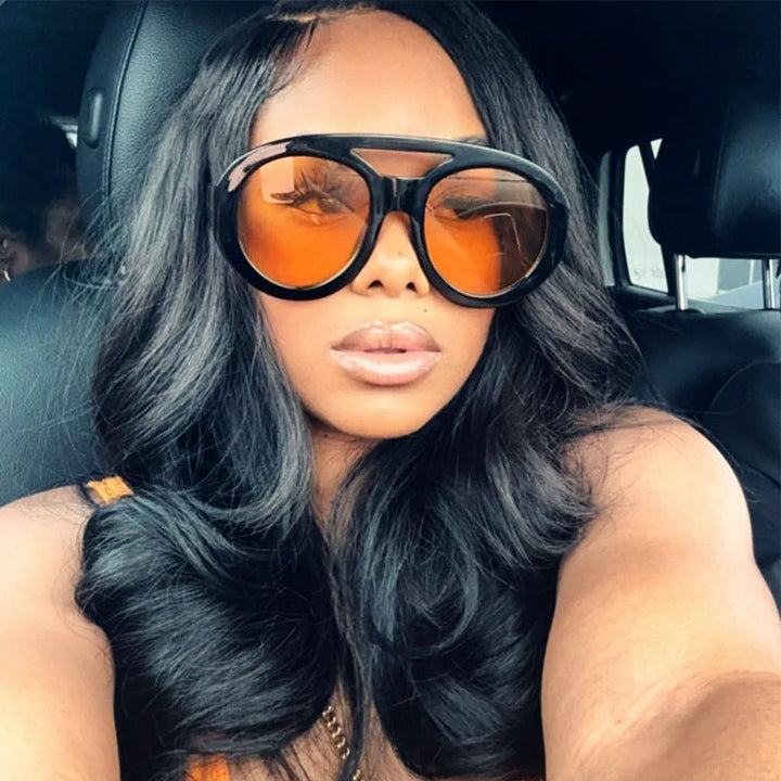 Women's Fashion Sunglasses in Futuristic Oversized Design Kalsten