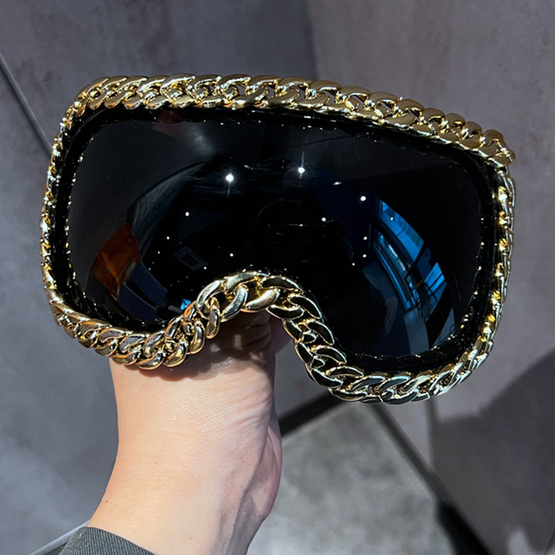 Women’s ski goggles with luxurious chain frame Kalsten
