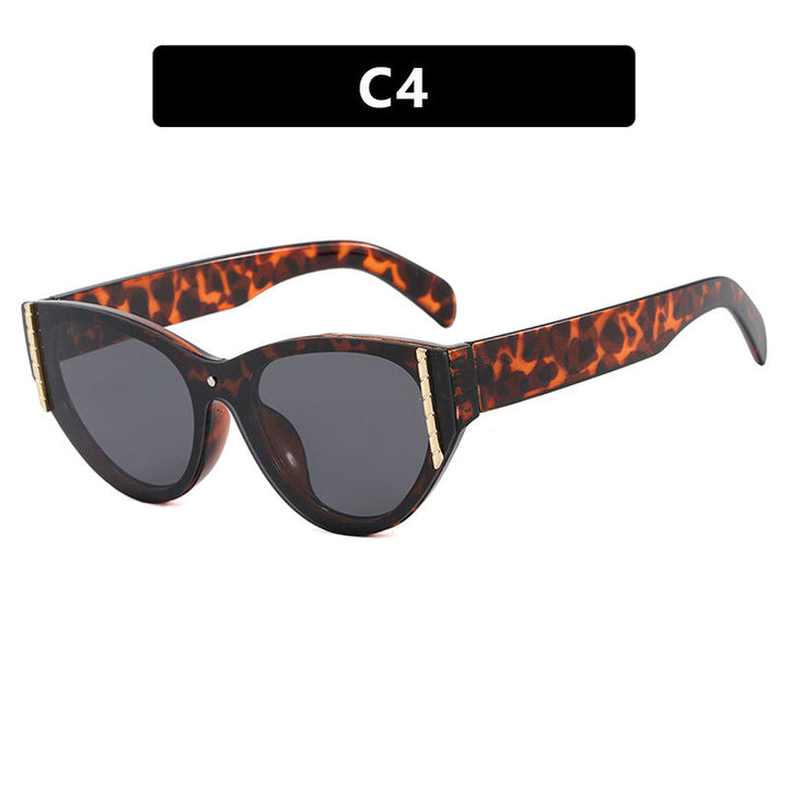 Women's trendy sunglasses with elegant cat-eye design and high-quality frame Kalsten