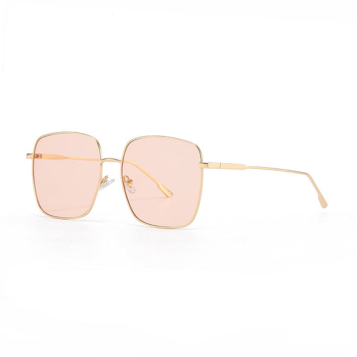 Women's sunglasses with modern square stainless steel frame and polarized lenses Kalsten