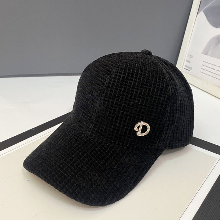 Women's Embellished Textured Baseball Cap Kalsten
