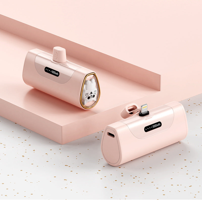 Funny power bank with integrated animal figure Kalsten