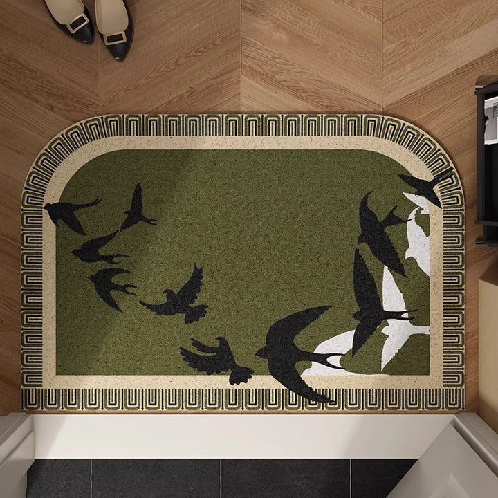 Nature-Inspired Decorative Area Rug