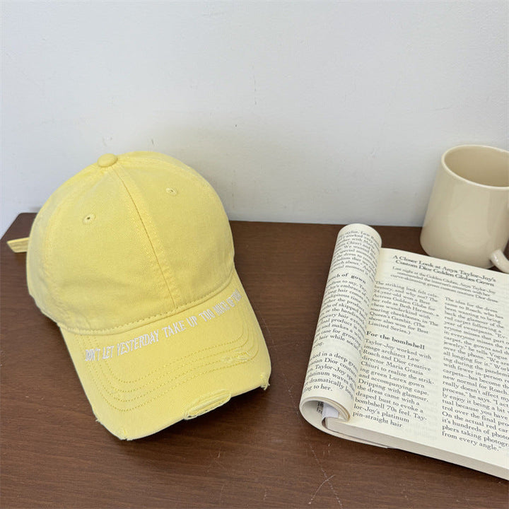 Men's Vintage Distressed Baseball Cap Kalsten