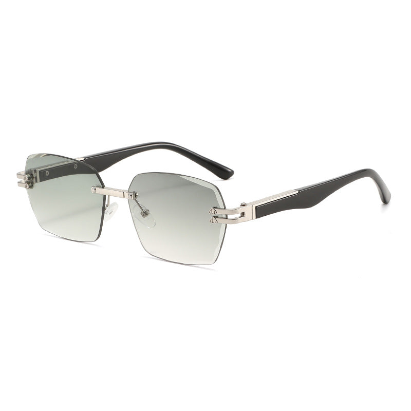Men's Elegant Square Sunglasses with Wooden Temples Kalsten