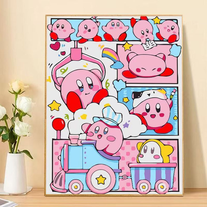 Cute Cartoon Character Art Print Kalsten