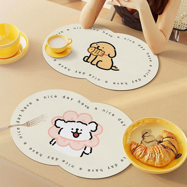 Cute Cartoon Pet-Themed Mat Kalsten