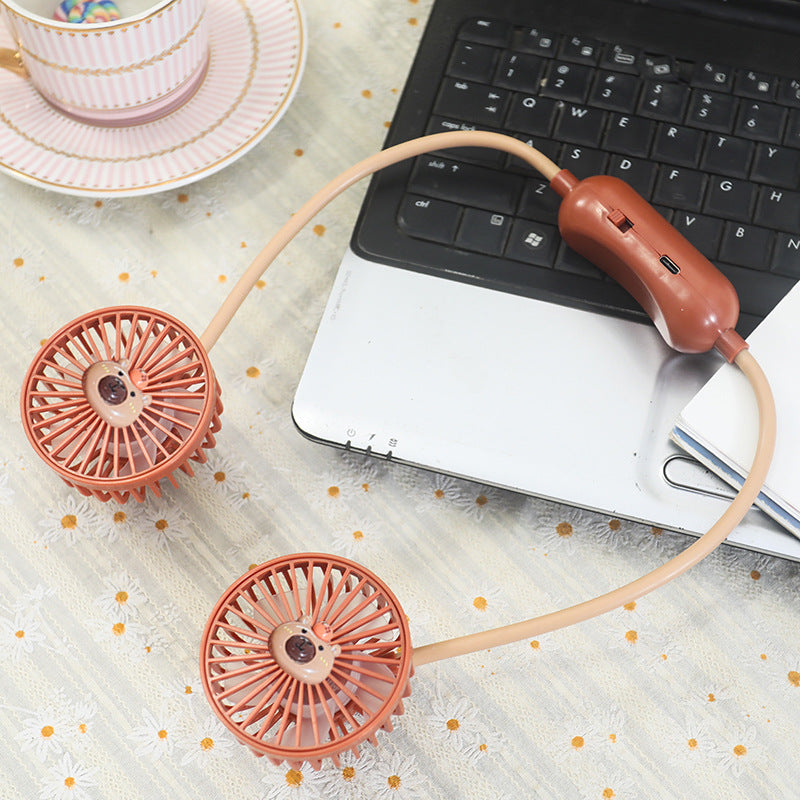 Unisex Flexible Neck Fan with Portable Design Kalsten
