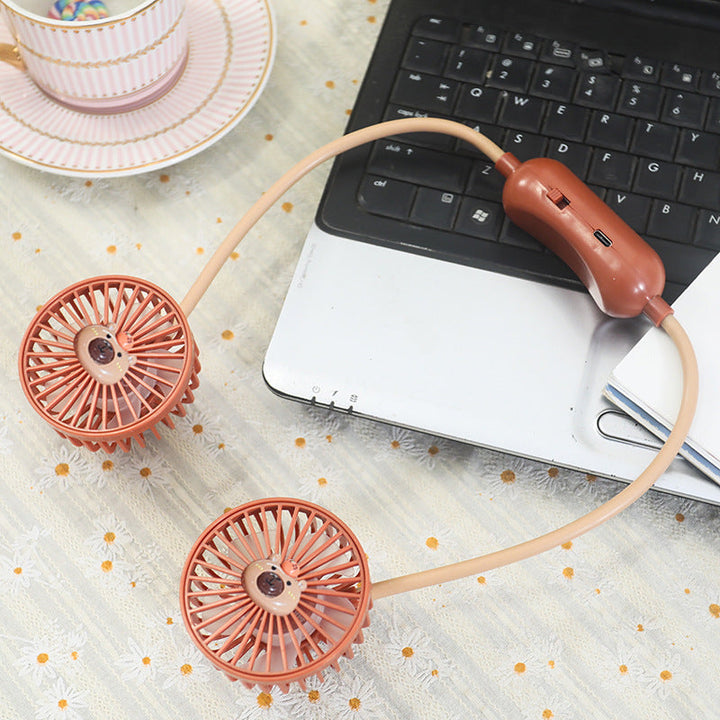 Unisex Flexible Neck Fan with Portable Design Kalsten
